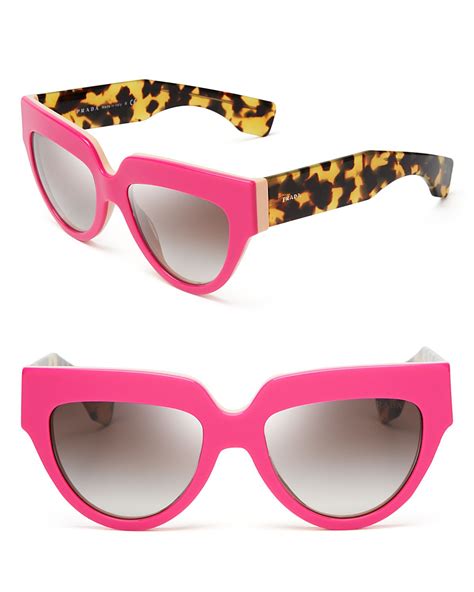 black and pink prada glasses|tiger print prada glasses.